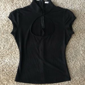 Reformation Lomita Top in Black